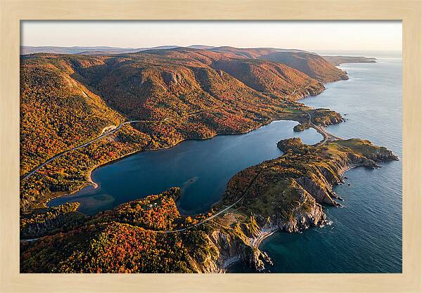 Cape Breton Highlands Aerial View