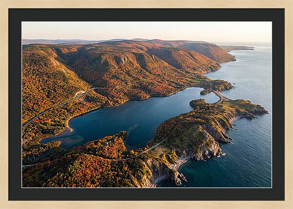 Cape Breton Highlands Aerial View