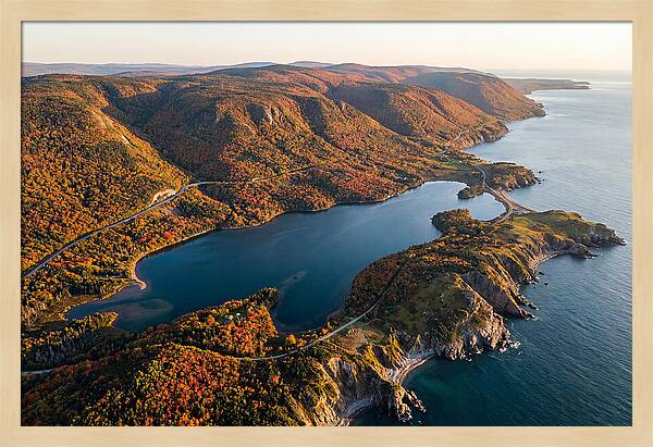 Cape Breton Highlands Aerial View