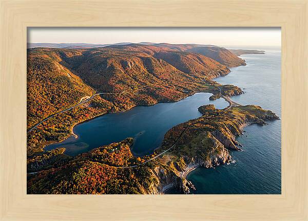 Cape Breton Highlands Aerial View