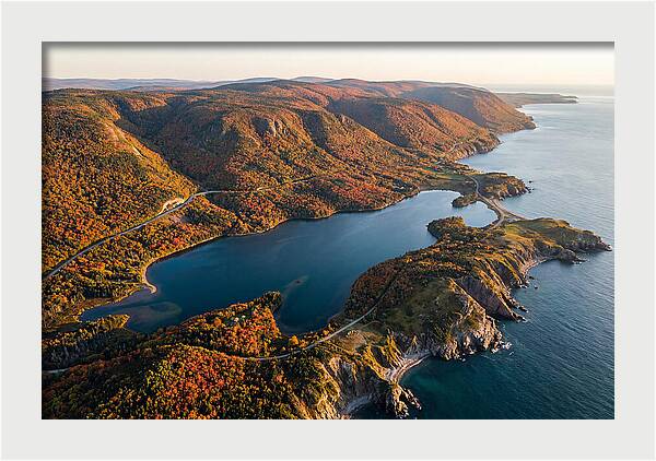 Cape Breton Highlands Aerial View