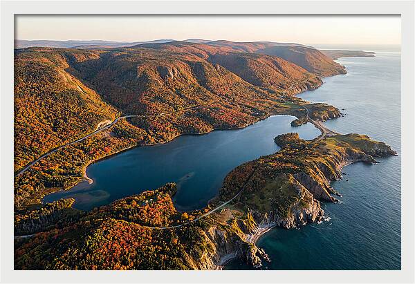 Cape Breton Highlands Aerial View