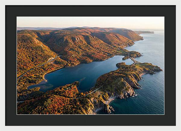 Cape Breton Highlands Aerial View