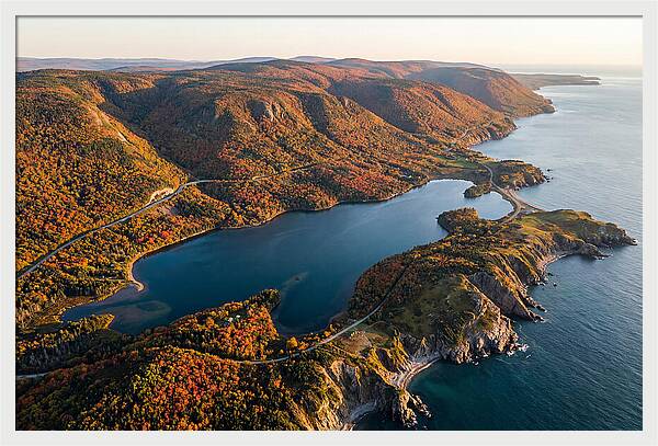 Cape Breton Highlands Aerial View