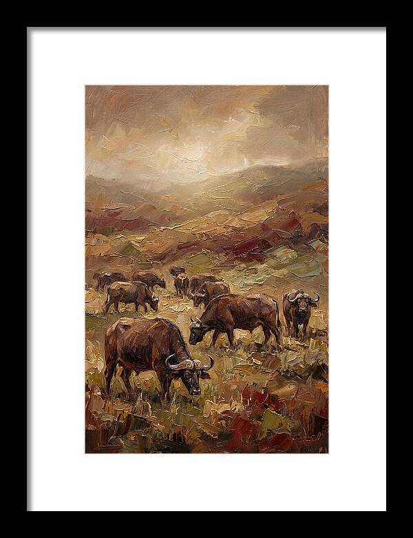 Cape Buffalo Herd