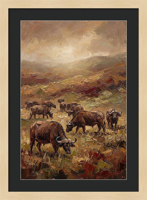 Cape Buffalo Herd