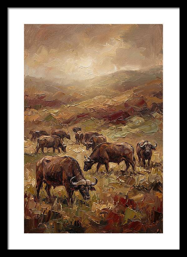 Cape Buffalo Herd