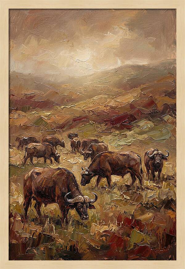 Cape Buffalo Herd