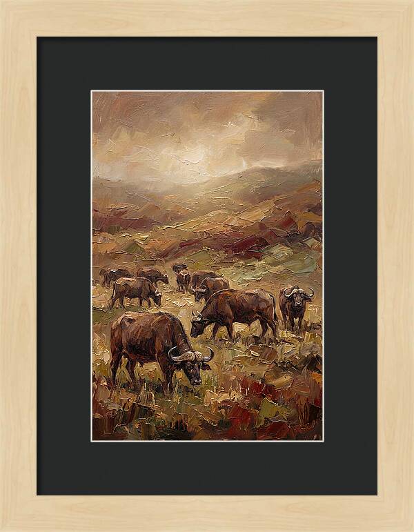 Cape Buffalo Herd
