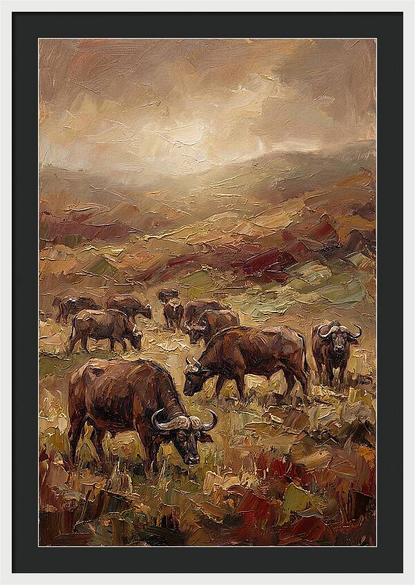 Cape Buffalo Herd