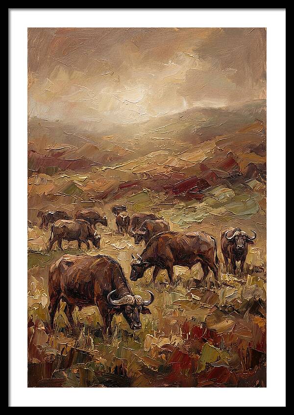 Cape Buffalo Herd