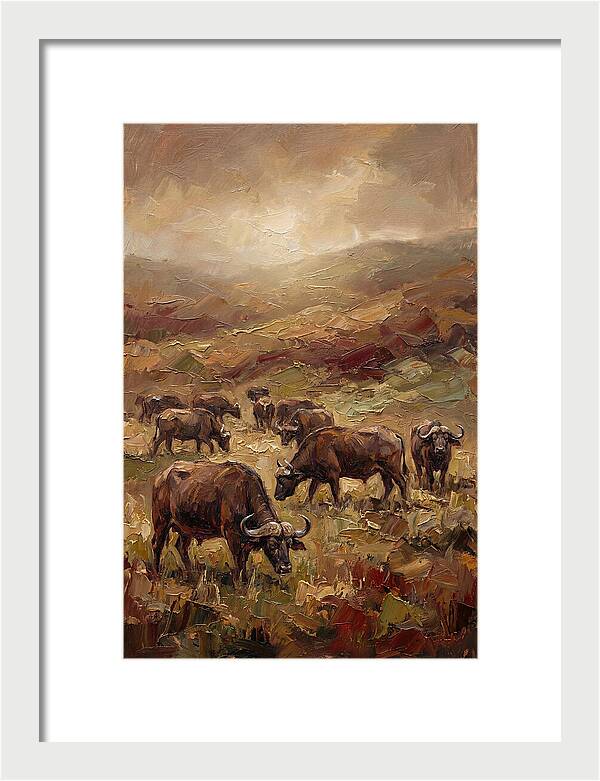 Cape Buffalo Herd