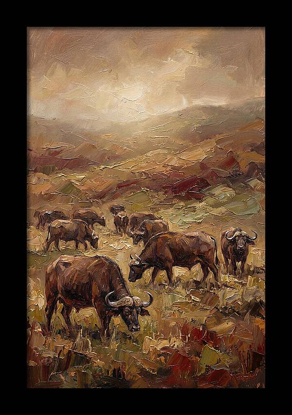 Cape Buffalo Herd