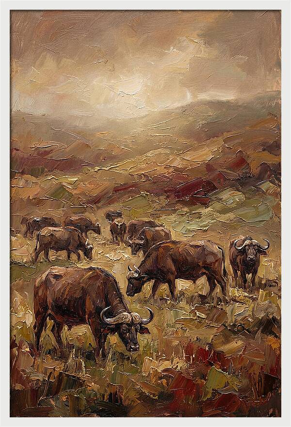 Cape Buffalo Herd
