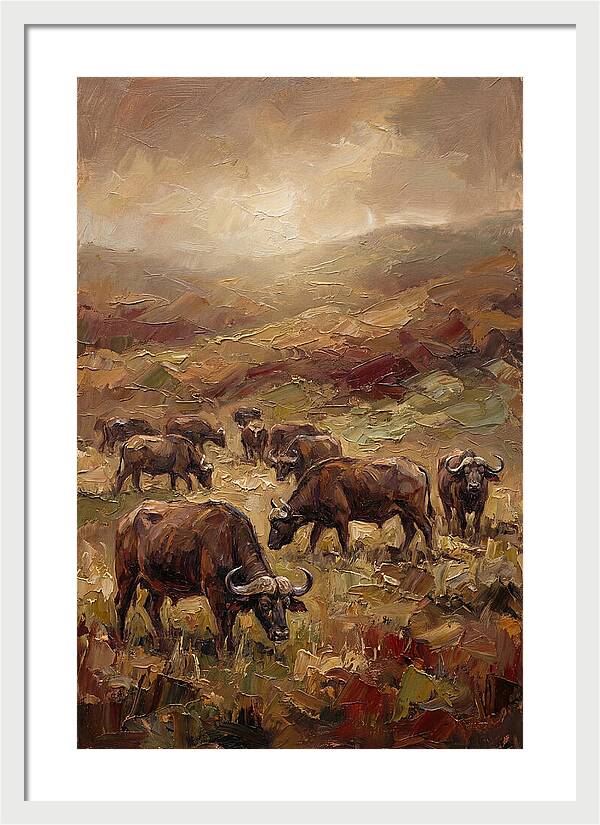 Cape Buffalo Herd