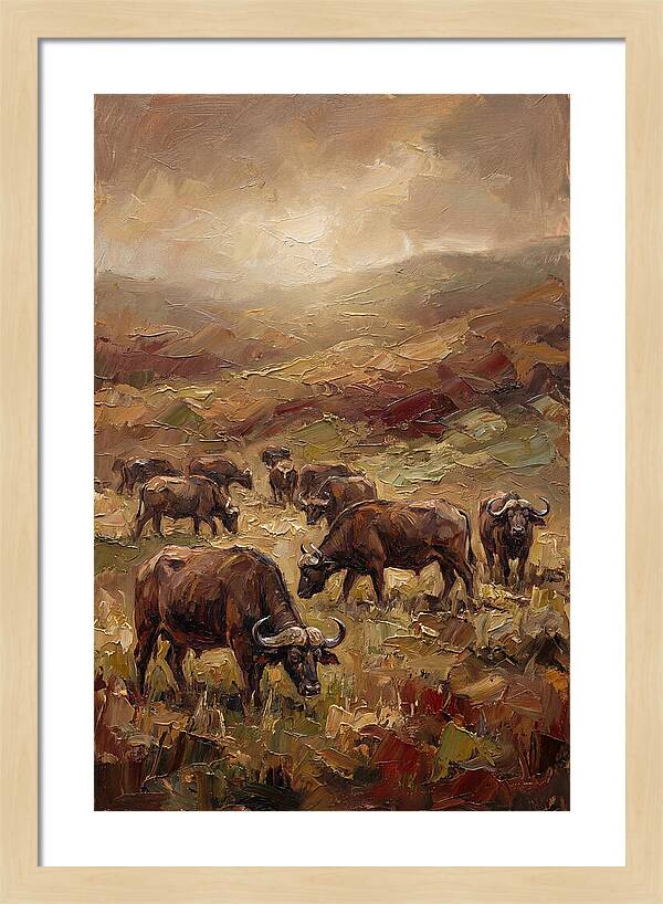 Cape Buffalo Herd