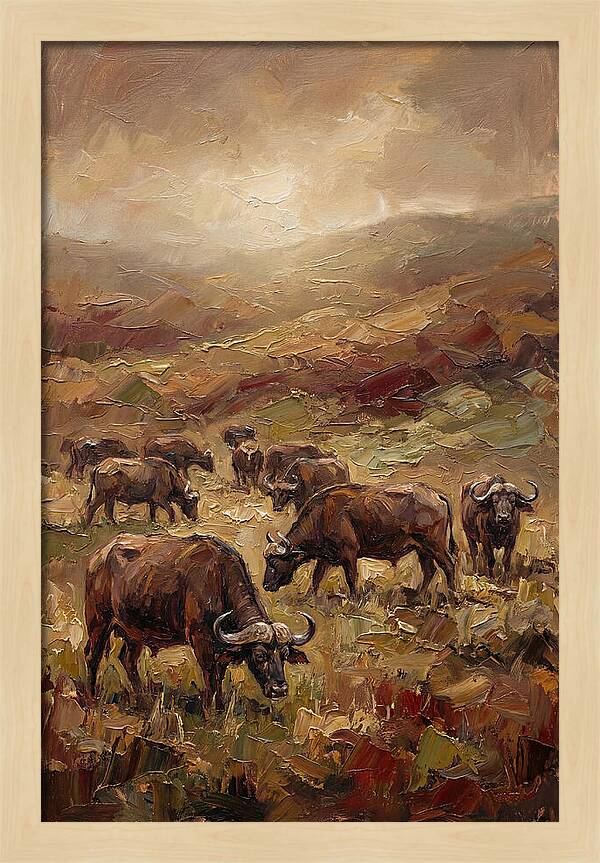 Cape Buffalo Herd