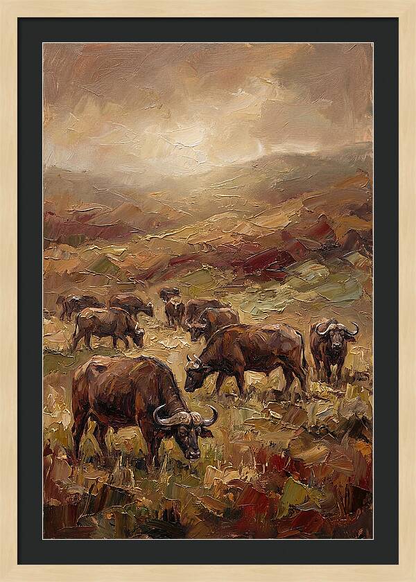 Cape Buffalo Herd
