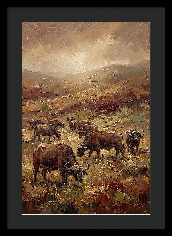 Cape Buffalo Herd