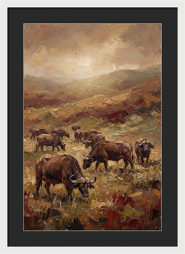 Cape Buffalo Herd