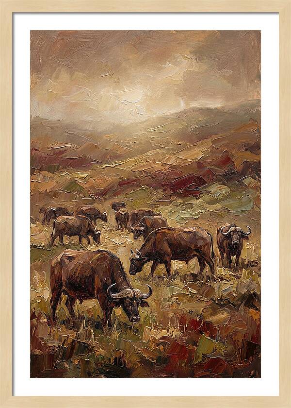 Cape Buffalo Herd