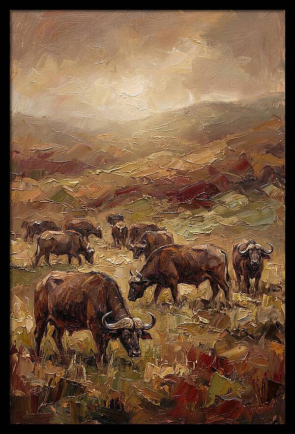Cape Buffalo Herd