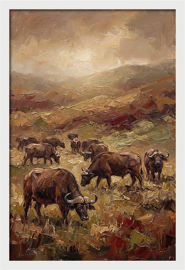 Cape Buffalo Herd
