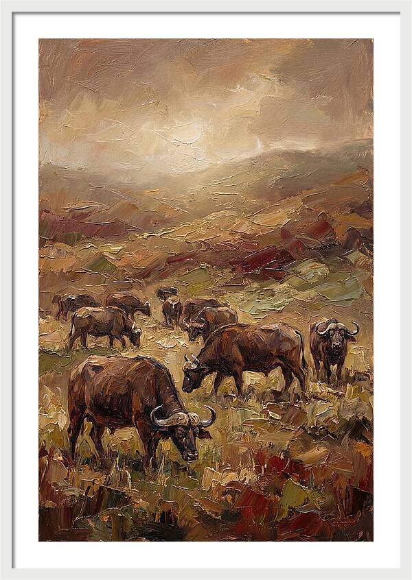 Cape Buffalo Herd