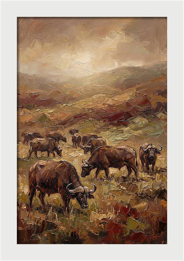 Cape Buffalo Herd