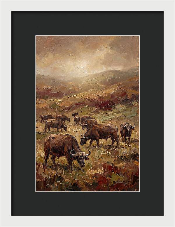 Cape Buffalo Herd
