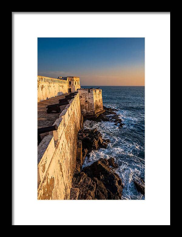 Cape Coast Castle At Golden Hour