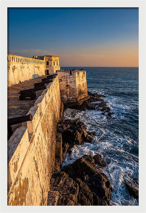 Cape Coast Castle At Golden Hour