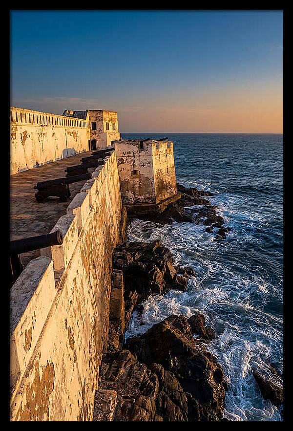 Cape Coast Castle At Golden Hour