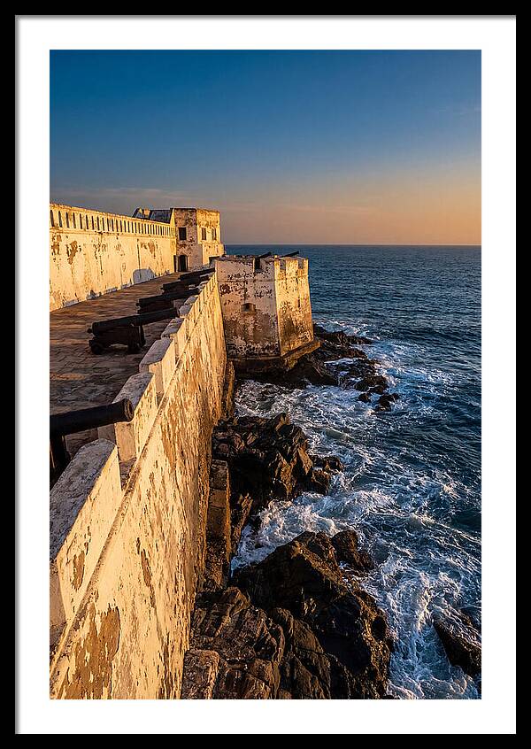 Cape Coast Castle At Golden Hour