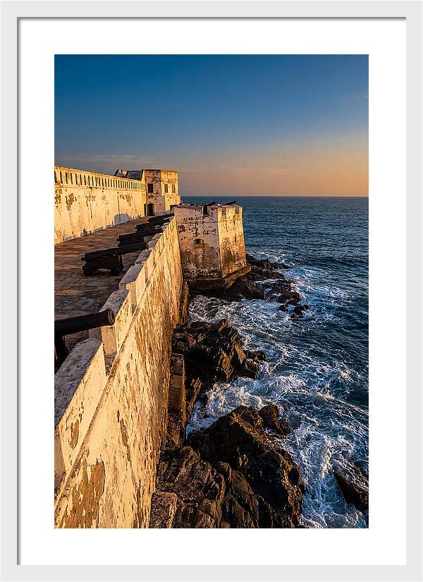 Cape Coast Castle At Golden Hour