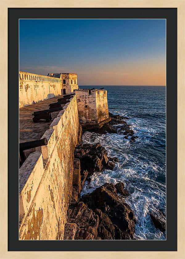 Cape Coast Castle At Golden Hour