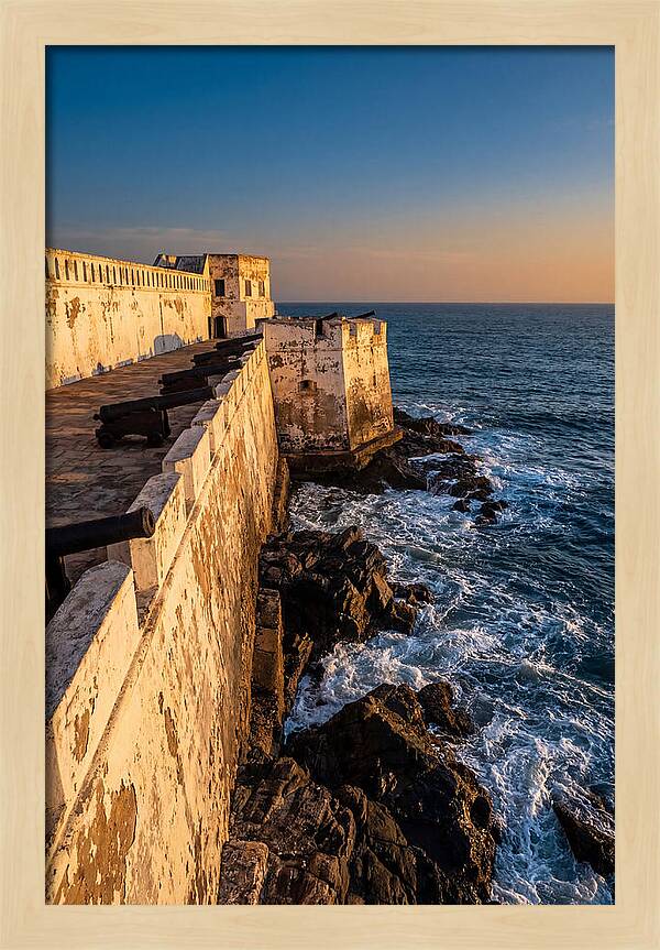 Cape Coast Castle At Golden Hour