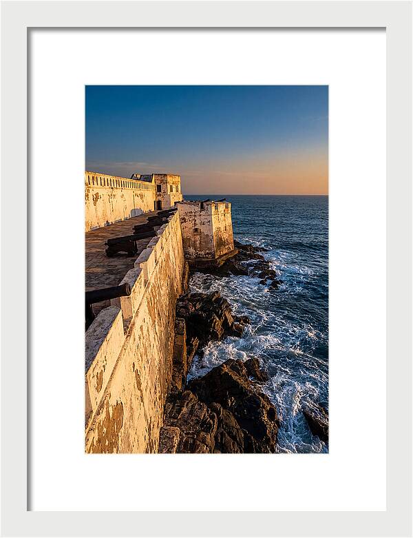 Cape Coast Castle At Golden Hour