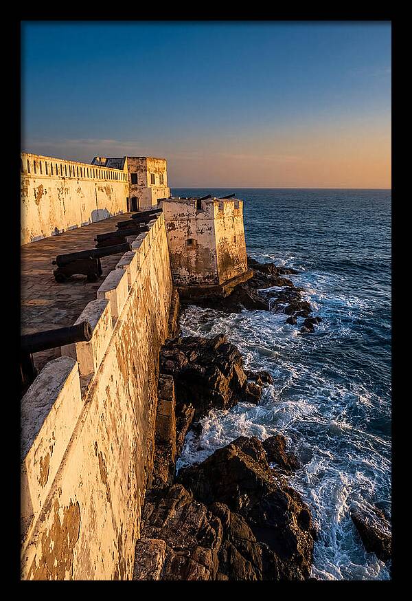 Cape Coast Castle At Golden Hour