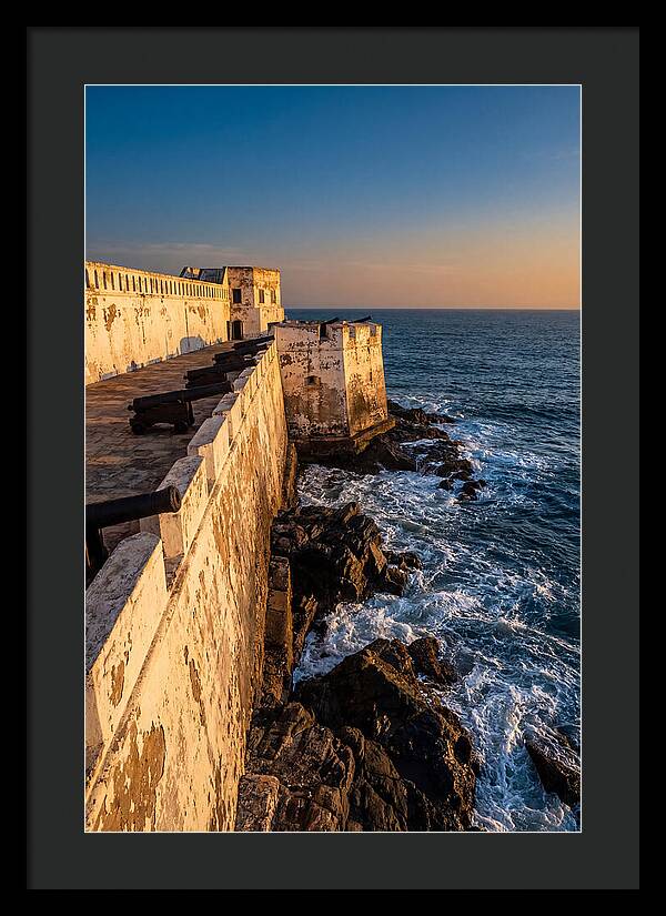 Cape Coast Castle At Golden Hour