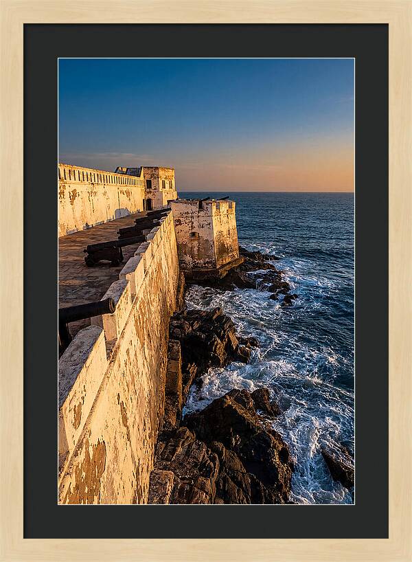 Cape Coast Castle At Golden Hour