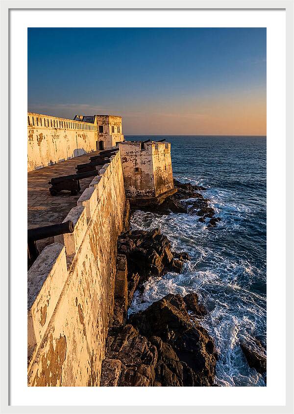 Cape Coast Castle At Golden Hour