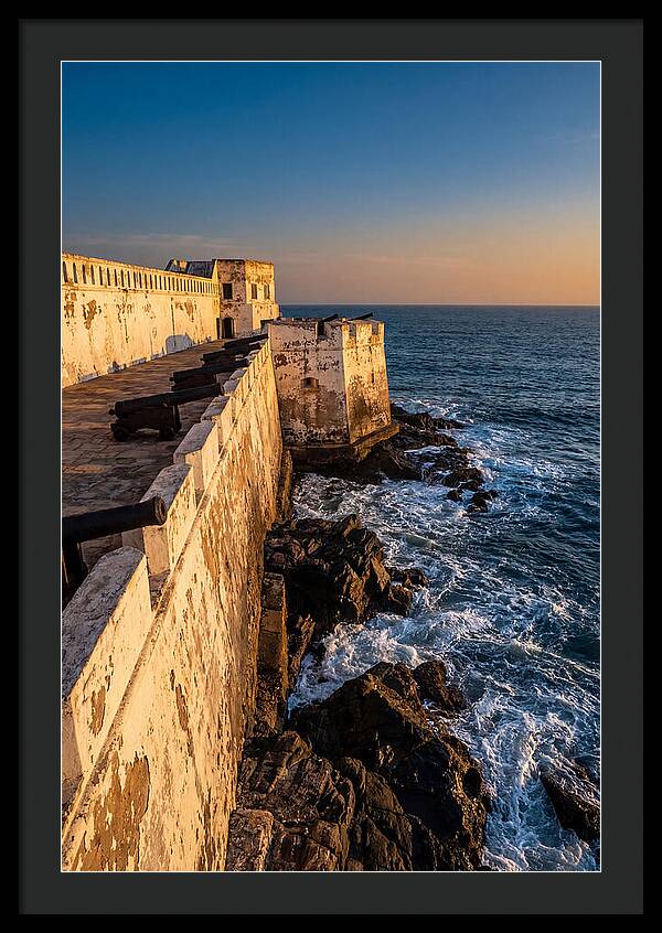 Cape Coast Castle At Golden Hour