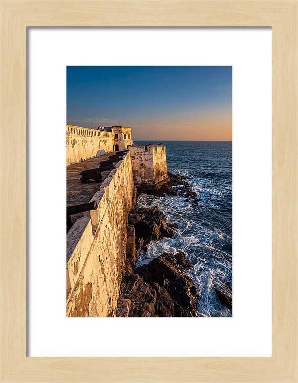 Cape Coast Castle At Golden Hour
