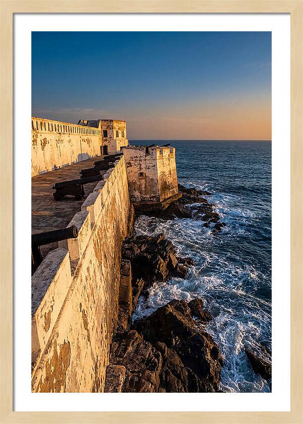 Cape Coast Castle At Golden Hour