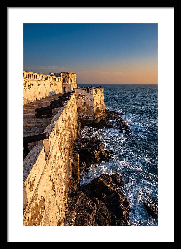 Cape Coast Castle At Golden Hour