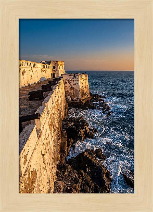 Cape Coast Castle At Golden Hour