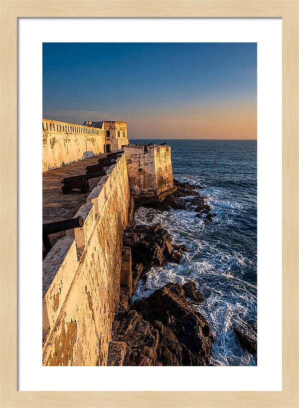 Cape Coast Castle At Golden Hour