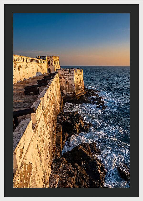 Cape Coast Castle At Golden Hour