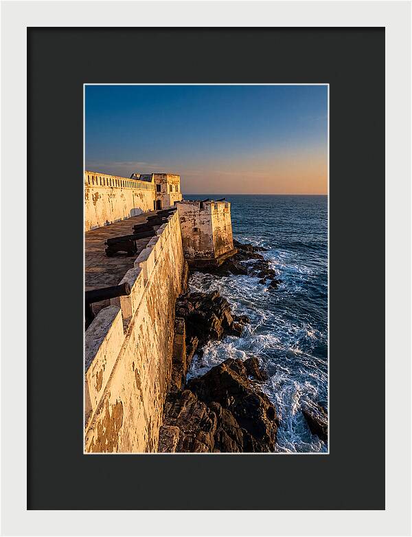 Cape Coast Castle At Golden Hour